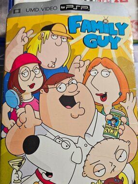 Family Guy UMD Video for PSP Seasons 1 2, English, 5-Disc Set, 2005 Used